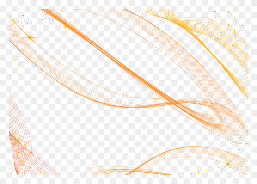 2020x1400 Lines Png Background - Orange Background PNG