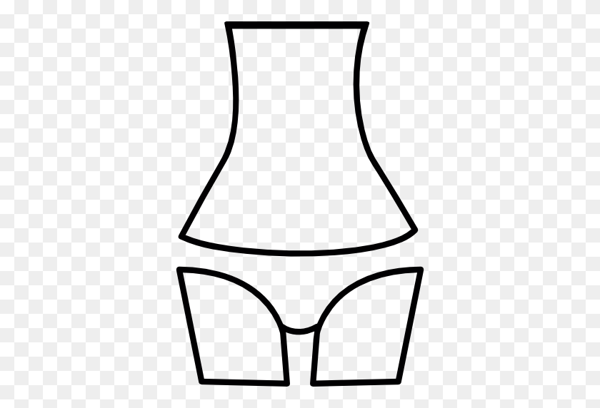 512x512 Lingerie, Unisex, Shorts, Underwear, Pants, Wear, Panties Icon - Underwear Clipart Black And White