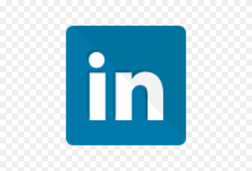 512x512 Linkedin Linkedn Flat Icon Linkedin Png Social Icon Png - Linkedin Icon Png