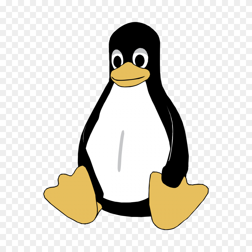 2400x2400 Linux Tux Logo Png Transparent Vector - Linux Logo PNG