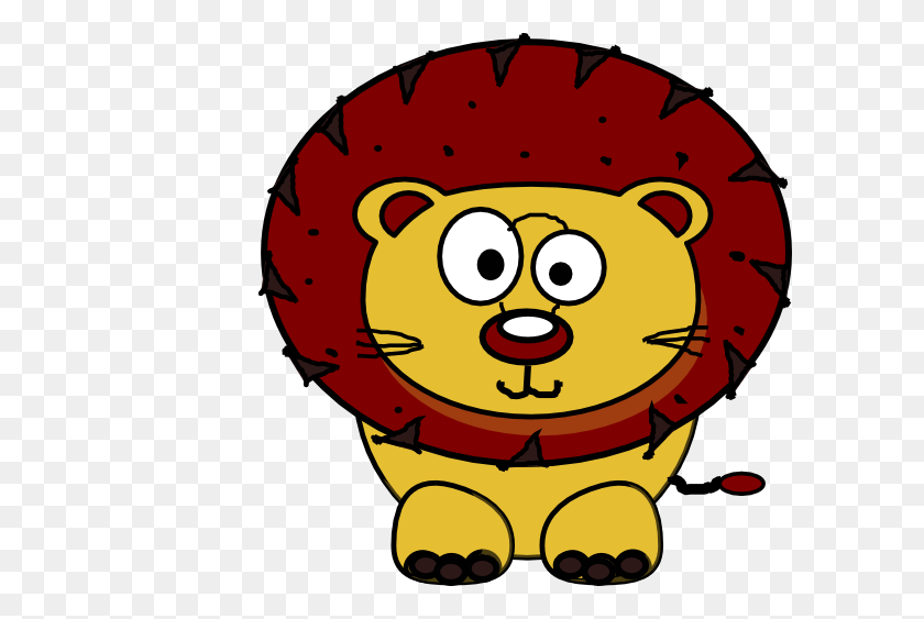 600x503 Lion Clipart, Suggestions For Lion Clipart, Download Lion Clipart - Lion Mascot Clipart
