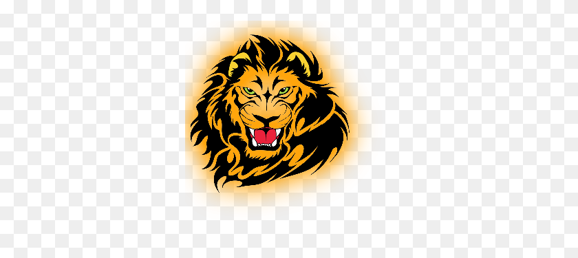 302x315 Lion Head Transparent Png Pictures - Lion Logo PNG