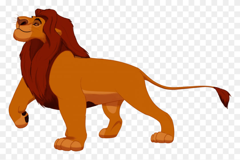 850x546 Lion King Png - King PNG
