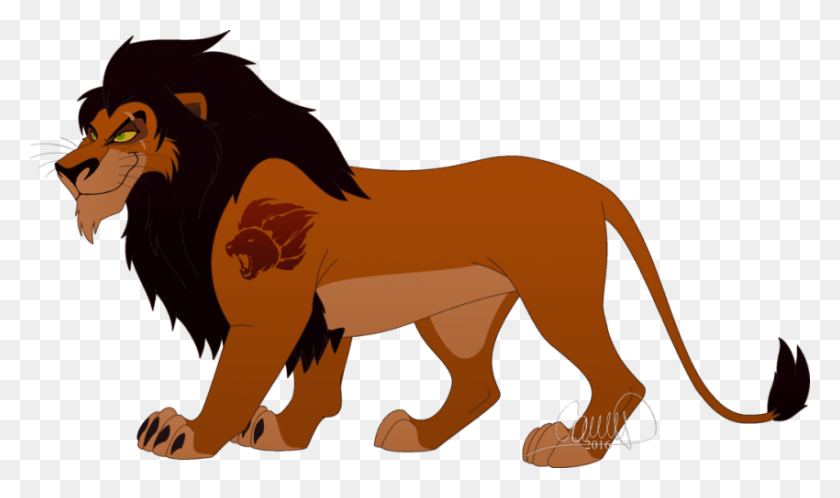 850x478 Lion King Scar Png - Lion King PNG