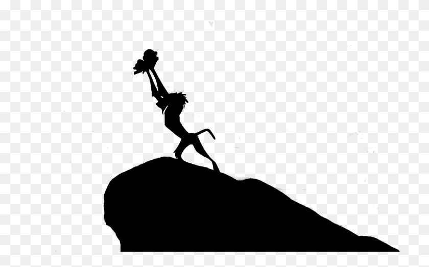 1600x950 Lion King Silhouette Free Download Clip Art - Lion King Clipart Black And White