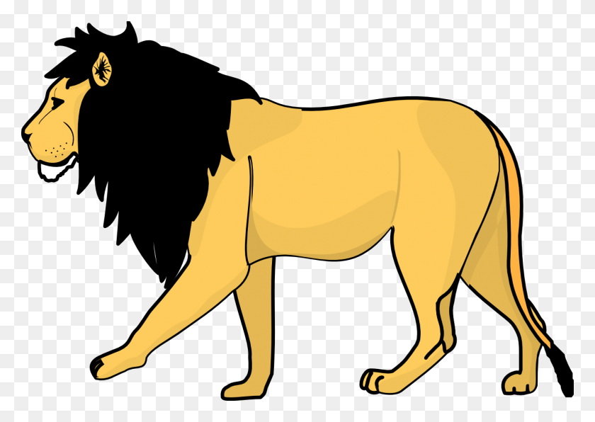 1331x916 Lion Png Images, Free Download, Lions - Endangered Animals Clipart