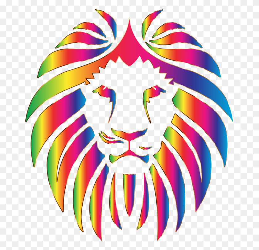 675x750 Lionhead Conejo Dibujo De Rugido Logotipo - León Rugiente De Imágenes Prediseñadas