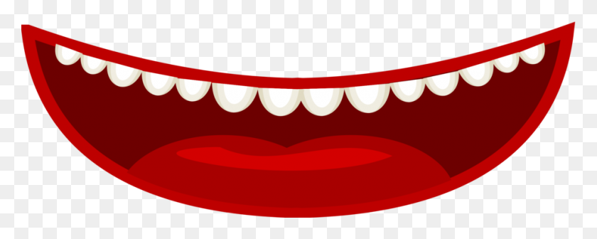 958x340 Lip Drawing Mouth Download - Smile Clip Art Free