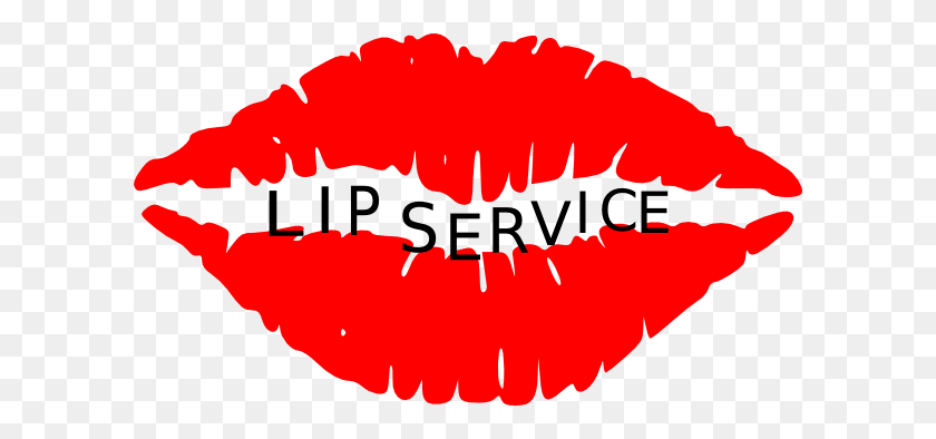 600x334 Lip Service Clip Art - Clipart Service