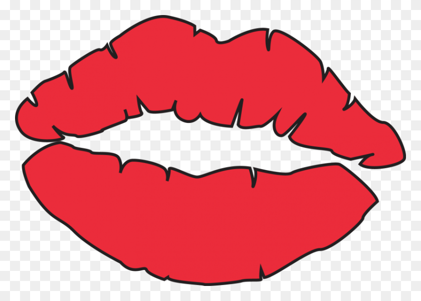 830x575 Lips Clip Art - Lip Gloss Clipart