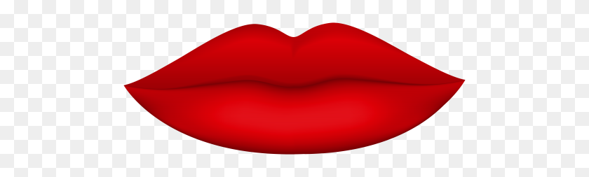 500x193 Lips Clipart - Lip Gloss Clipart