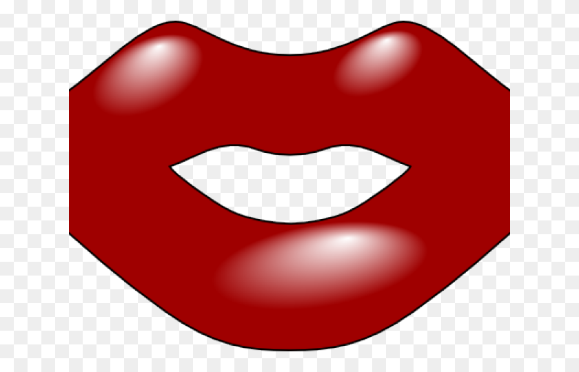 640x480 Lips Clipart Simple - Lips Clipart PNG