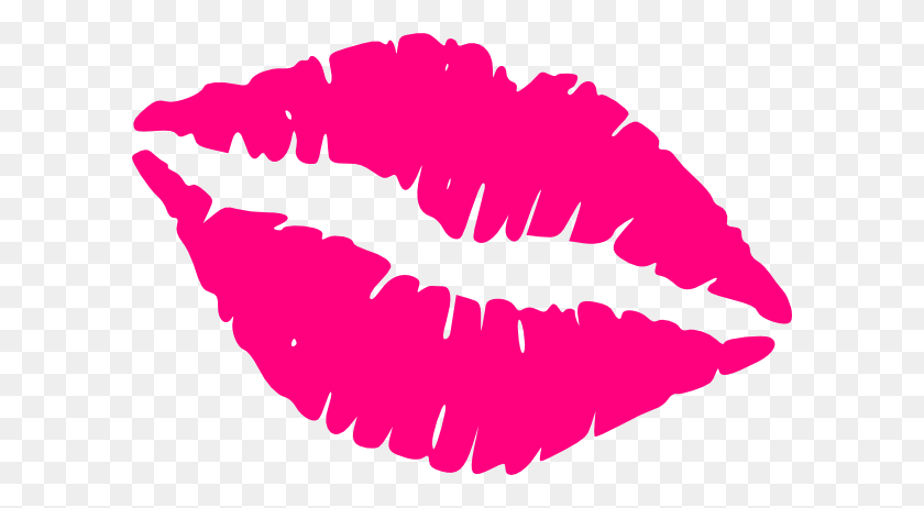 600x402 Lips Image Free Download Kiss Clip Art - Lips Clipart PNG