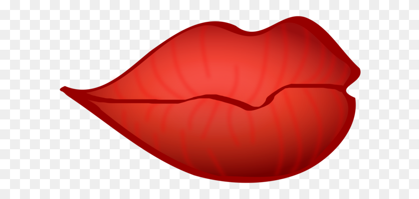 609x340 Lipstick Computer Icons Drawing Mouth - Kissing Lips Clipart
