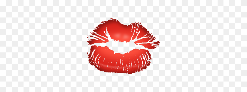 256x256 Lipstick Kiss Png - Lipstick Kiss PNG