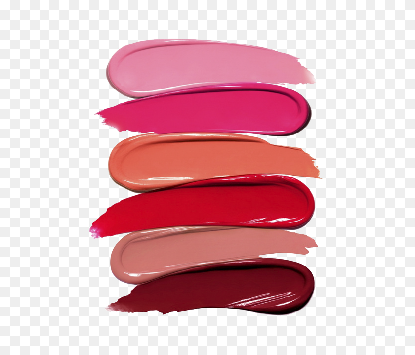 658x658 Lipstick Swatch Swatches Red Pink Paint Stroke Colour - Red Paint Stroke PNG