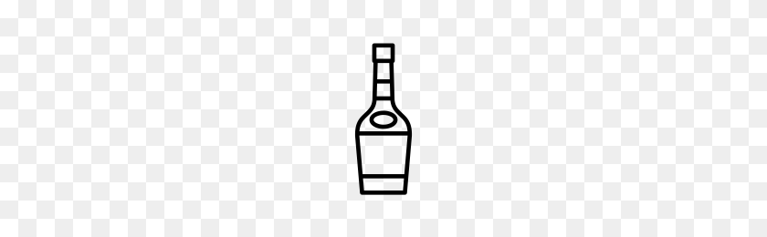 200x200 Liquor Bottle Icons Noun Project - Liquor Bottle PNG