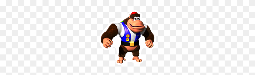 200x188 List Of Stickers - Diddy Kong PNG
