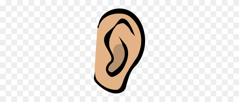 180x300 Listening Ear Clipart - Listening Clipart
