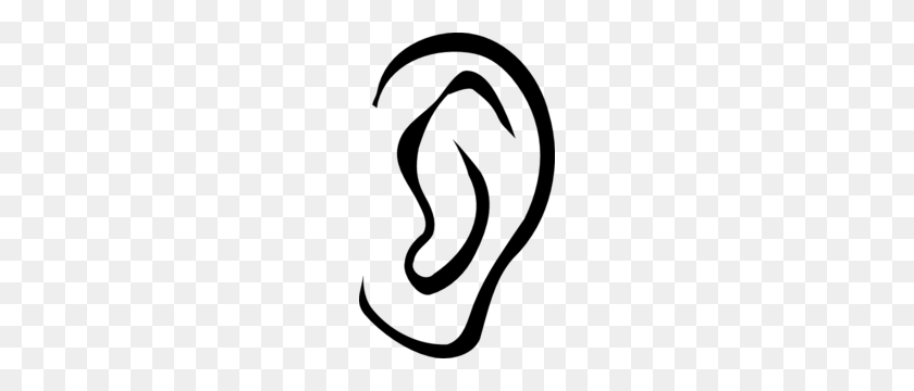 180x300 Listening Ear Clipart - Listening Ears Clipart
