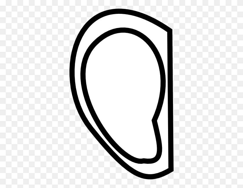360x592 Listening Ear Clipart Free Clipart Images - Listening To Music Clipart Black And White