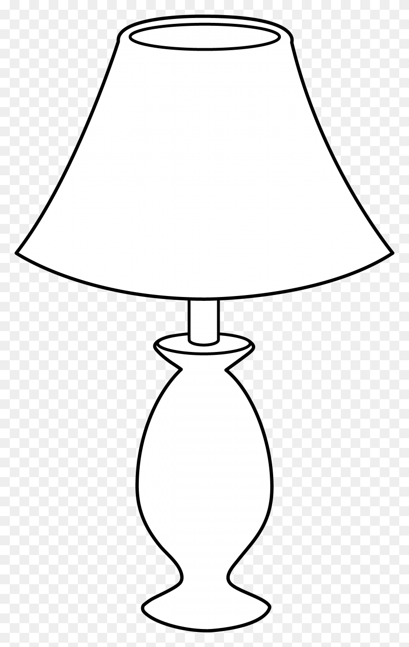4363x7101 Lit Lamp Outline Oil Lamp Clipart - Lit Clipart