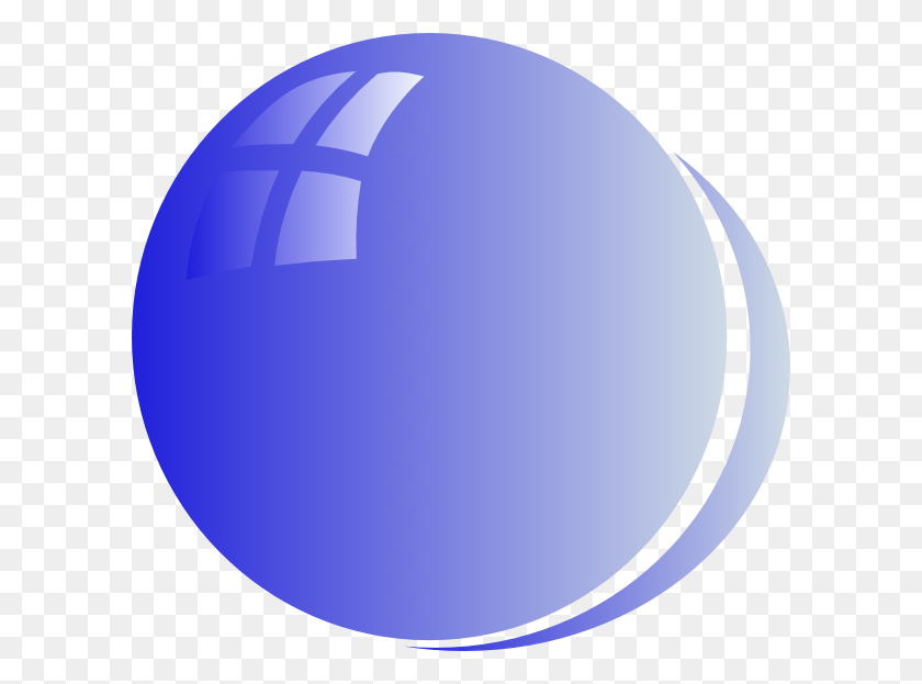 600x563 Lite Blue Bubble Circle Png, Clip Art For Web - Blue Circle Clipart