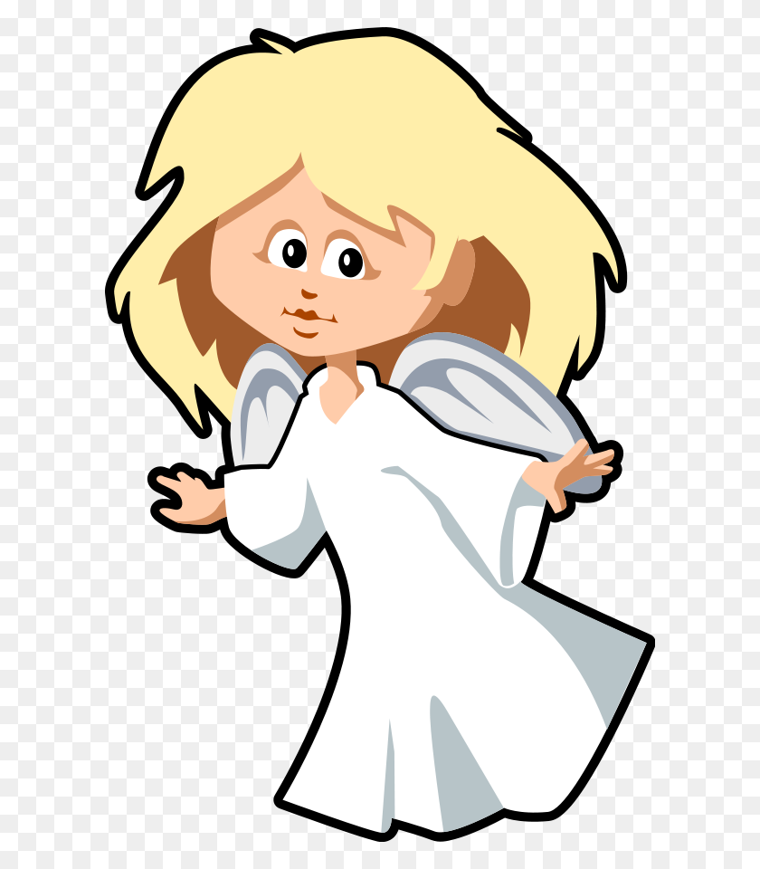 608x900 Little Angel Png Clip Arts For Web - Angel PNG