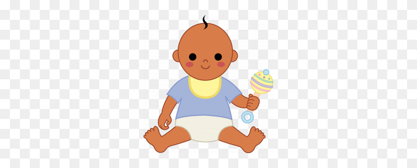 262x279 Little Baby Boy Png Clipart - Baby Boy PNG