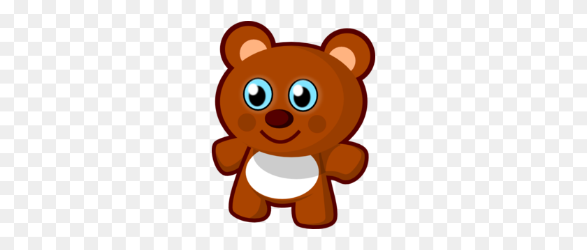 234x299 Маленький Медведь Игрушка Картинки - Игрушки Клипарт