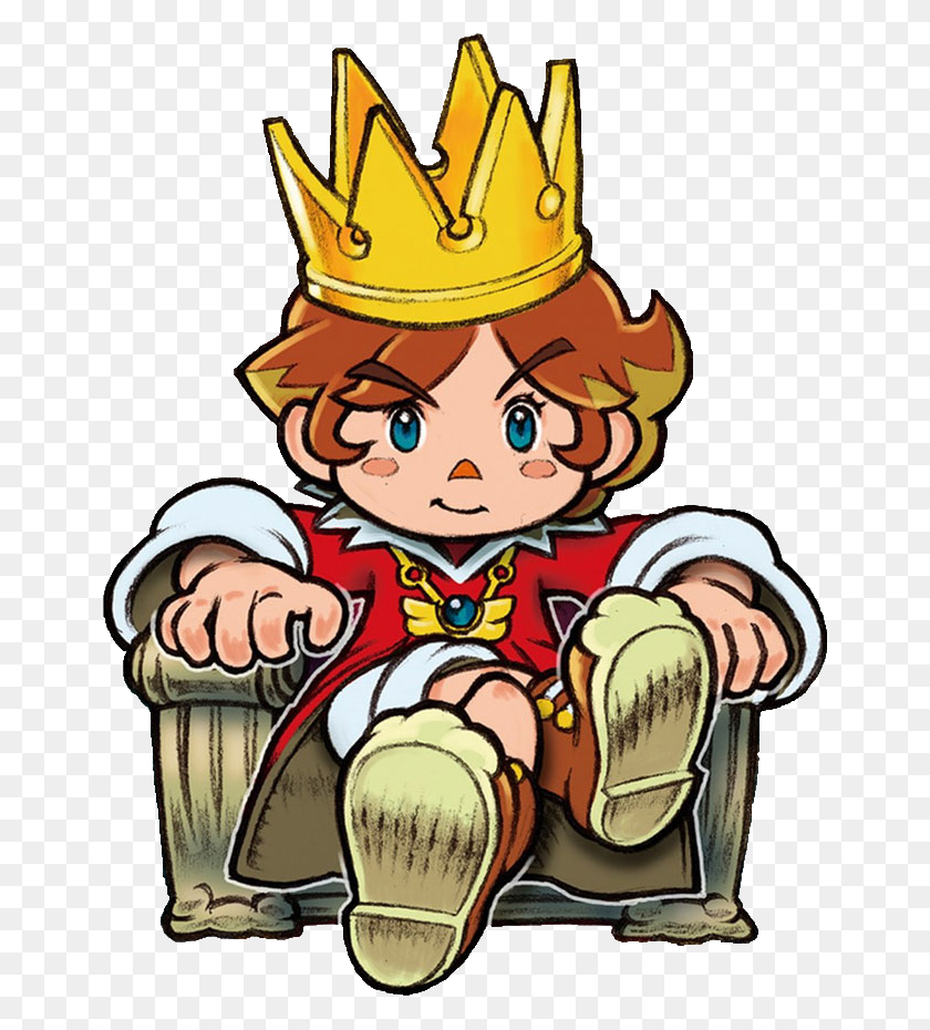 656x870 Клипарт Маленький Мальчик - Король Червей