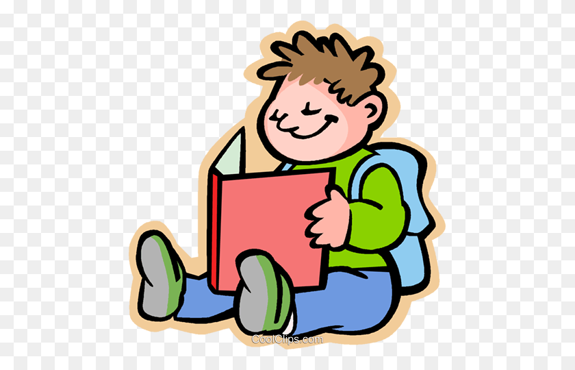463x480 Little Boy With His Homework Royalty Free Vector Clip Art - Turn In Homework Clipart