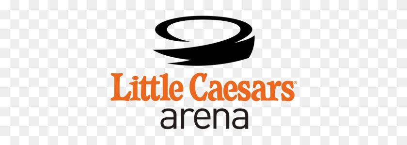 390x239 Little Caesars Arena Logo - Little Caesars PNG