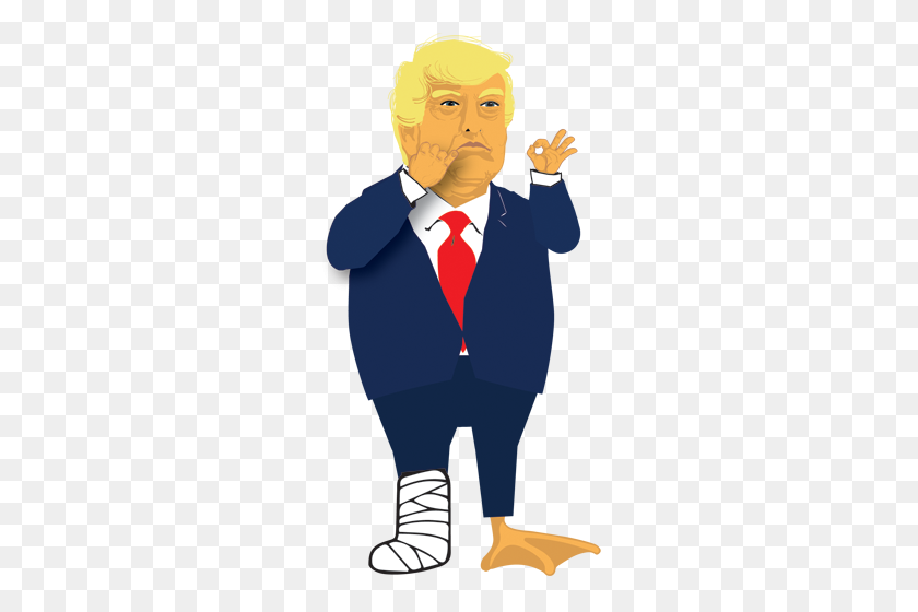 600x500 Dígito Pequeño Donald No Teman El Dígito Pequeño - Donald Trump Png