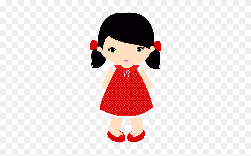 286x464 Imágenes Prediseñadas De Niña Pequeña - Clipart De Niña Tímida