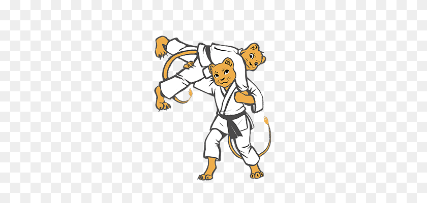 300x340 Pequeños Leones - Judo Clipart