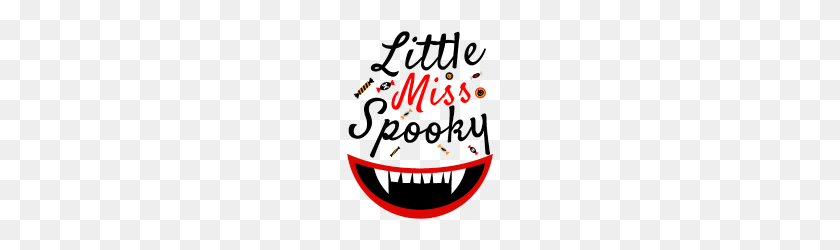 190x190 Little Miss Spooky - Vampire Teeth PNG