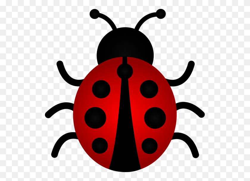 537x550 Little Red Ladybug - Churros Clipart