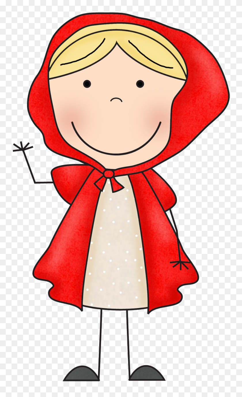 Little Red Riding Hood Clipart Look At Little Red Riding Hood - Red Sox Clip Art