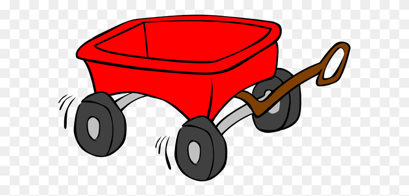 600x342 Little Red Wagon Clip Art - Red Wagon Clipart