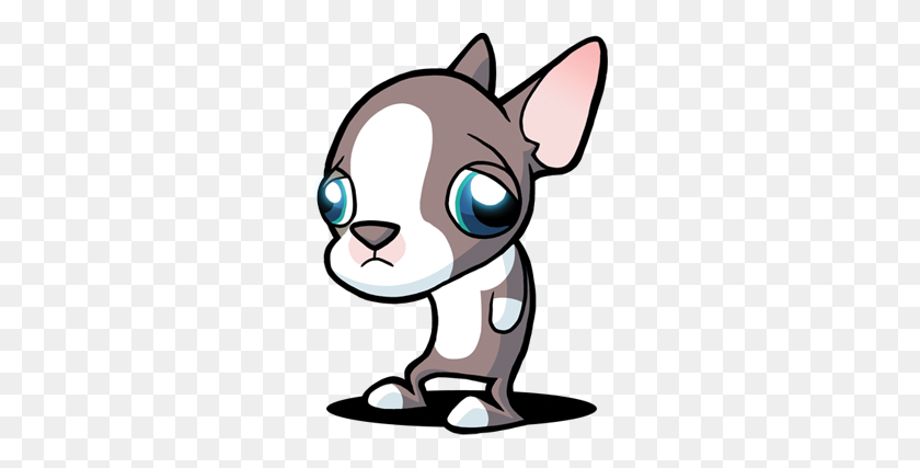270x367 Little Sad Cute Dog Mascot - Sad Dog PNG