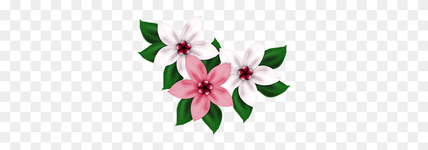 300x235 Little Sweetie - Beautiful Flower Clipart