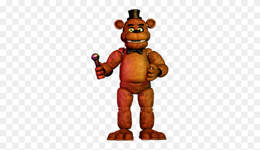 250x424 Live! Five Nights - Five Nights At Freddys PNG