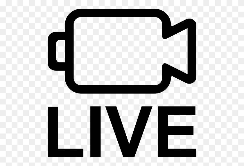 512x512 Live Icon With Png And Vector Format For Free Unlimited Download - Live PNG