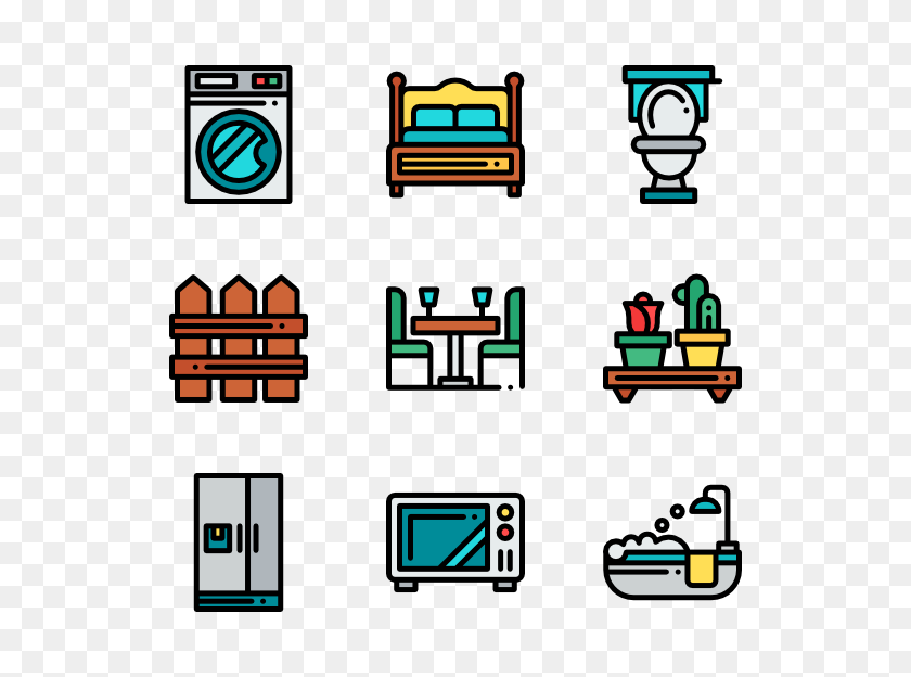 600x564 Living Room Icons - Living Room PNG