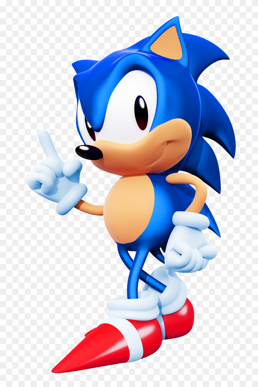 763x1200 Lixes En Twitter Us Box Art Sonic Haciendo Sonic Mania Pose Cuando - Sonic Mania Png