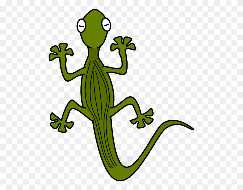 504x599 Lizard Clipart Gecko - Kokopelli Clipart