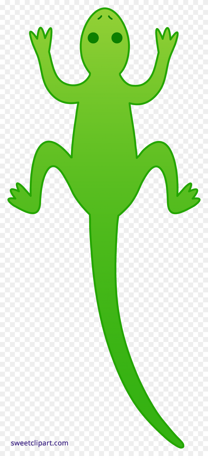 3026x6908 Lizard Green Clipart - Tuba Clipart