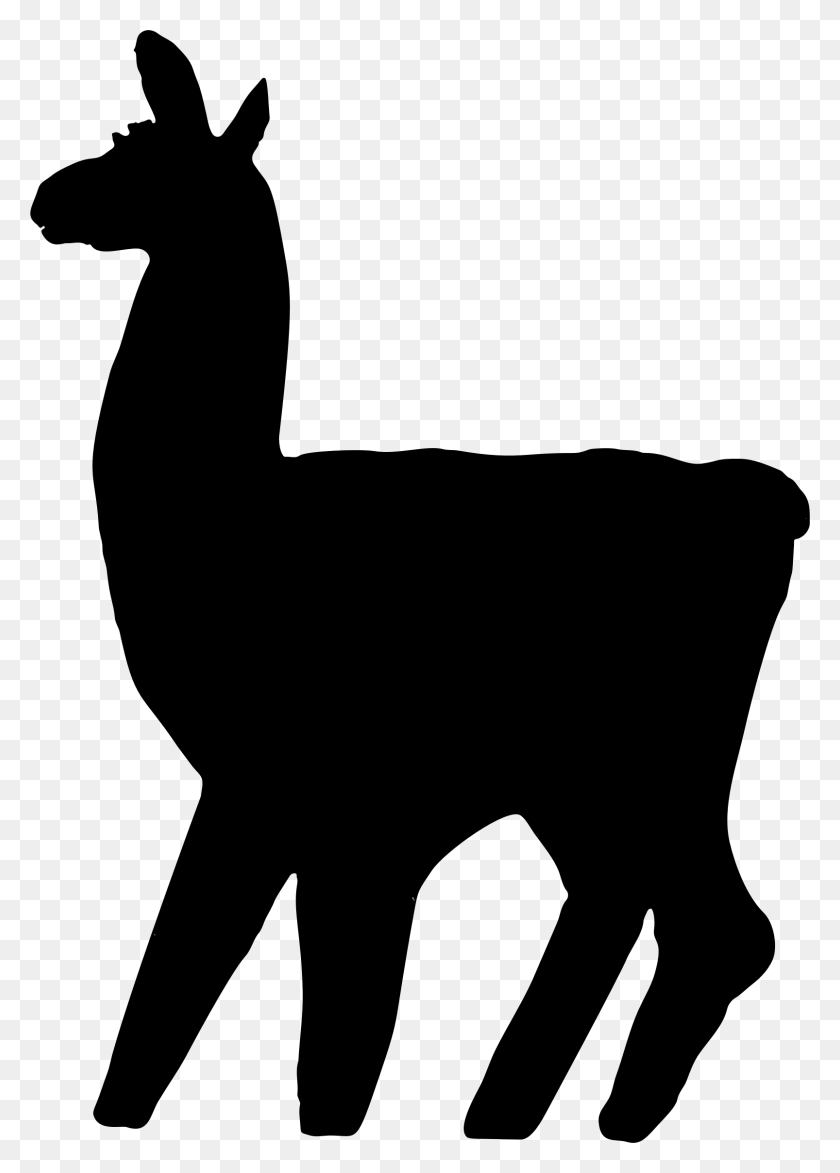 1606x2292 Llama Silhouette Icons Png - PNG Silhouette