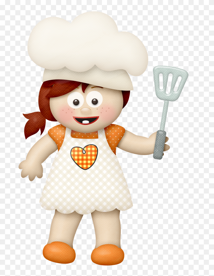 Chefs Cutes Print And Cut Die Cutting Clip Art, Cute - Pastry Chef ...